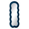 Wall mirror Blue Franela Wood Crystal Vertical 60 x 4 x 160 cm Online