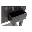 Console DKD Home Decor Fir Black 95 x 24 x 79 cm MDF Wood Online Sale