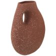 Vase Alexandra House Living Terracotta Ceramic 13 x 23 x 28 cm Hot on Sale