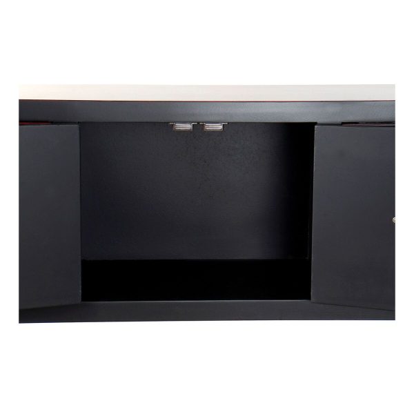 Console DKD Home Decor Fir Black 95 x 24 x 79 cm MDF Wood Online Sale