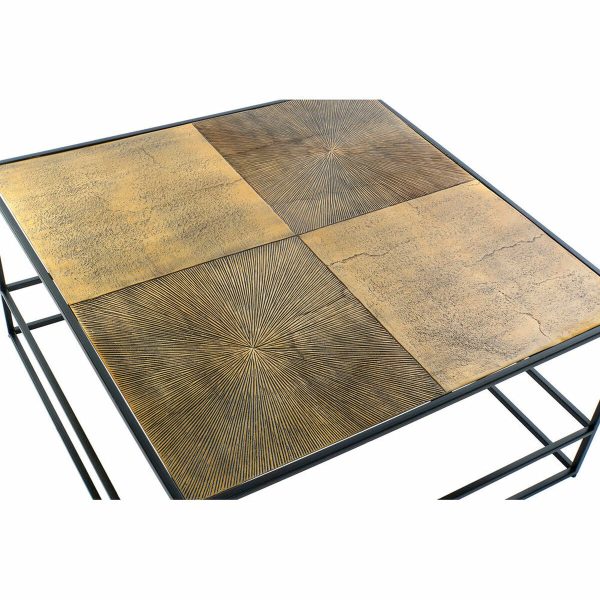 Centre Table DKD Home Decor Aluminium Plastic 80 x 80 x 41 cm Supply