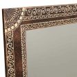 Wall mirror Alexandra House Living 1 x 57 x 42 cm Rectangular Sale