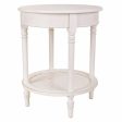 Corner table Alexandra House Living White 50 x 60 x 50 cm Online Sale